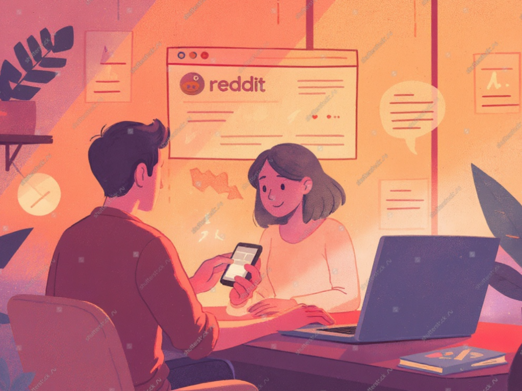 Reddit marketing banner